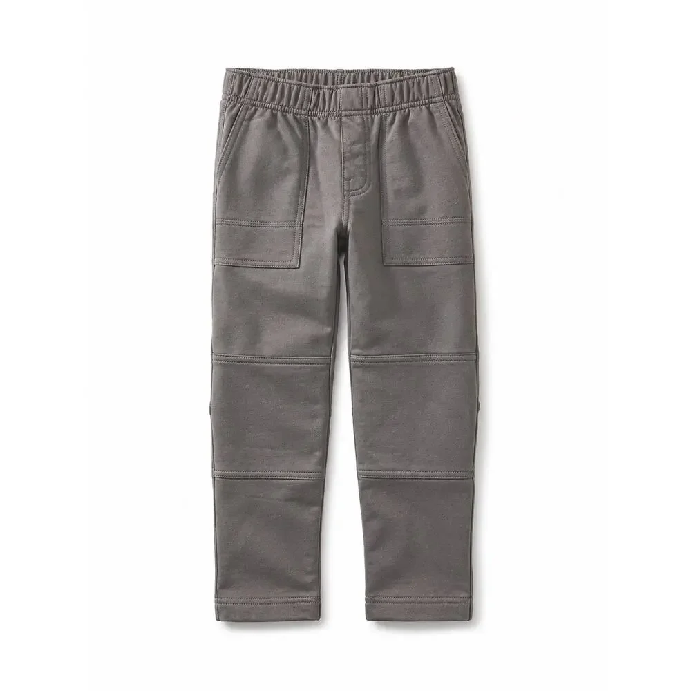 Tea Collection Gray French Terry Playwear Pants Size 12